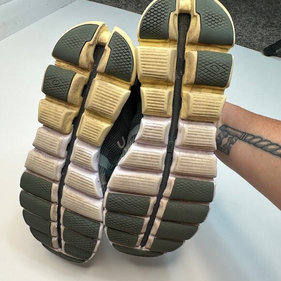 On Cloud Cloudflow Sea Limelight Sneakers - Picture 6 of 8